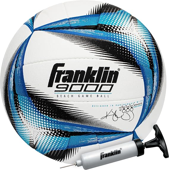 Franklin Sports Kerri Walsh Jennings 9000 Beach Volleyball - White
