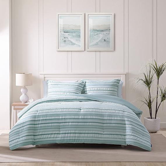 Tommy Bahama - Queen Comforter Set with Shams, Cotton, Reversible