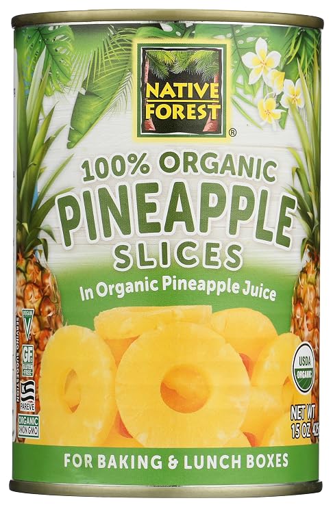 Native Forest Pineapple Slices Organic, 15 oz