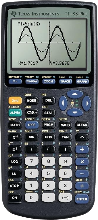 Texas Instruments TI-83 Plus Graphing Scientific Calculator