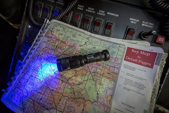 SureFire Aviator Flashlights with Dual Output Multi-Spectrum LED