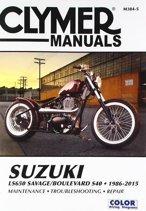 Clymer Suzuki LS650 Savage Boulevard S40 (1986-2012)
