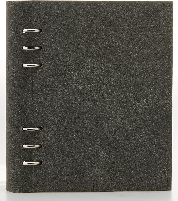 Filofax Clip Book, Personal Organizer A5 Concrete Genuine Imported Item