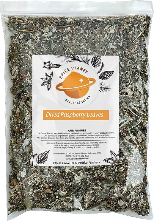 Raspberry Leaves Cut | Leaf Premium Quality by Spice Planet® 25g-1.9kg (50 Grams)