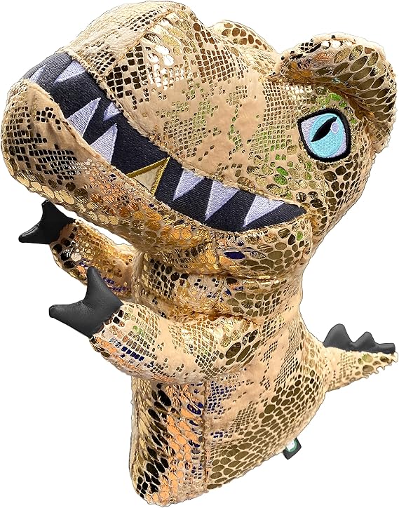 T-Rex Dinosaur Golf Driver Headcover - Funny Animal Head Cover for 460cc Club, Premium Handmade Plush, Unique Golf Gift for Men Women