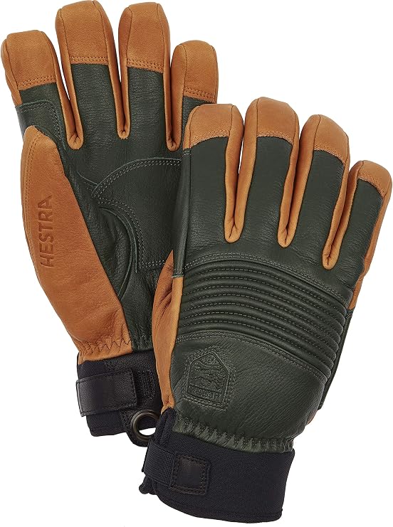 Hestra Freeride CZone Glove Winter 5-Finger Glove - Waterproof, Durable Glove for Skiing, Snowboarding and Snow