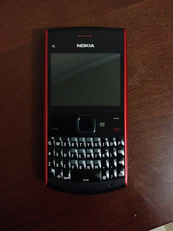Nokia - X2-01 Qwerty Keyboard, 850/900/1800/1900, A2Dp, Bluetooth, Unlocked World World Version Mobile Phone With No (Black/Grey)