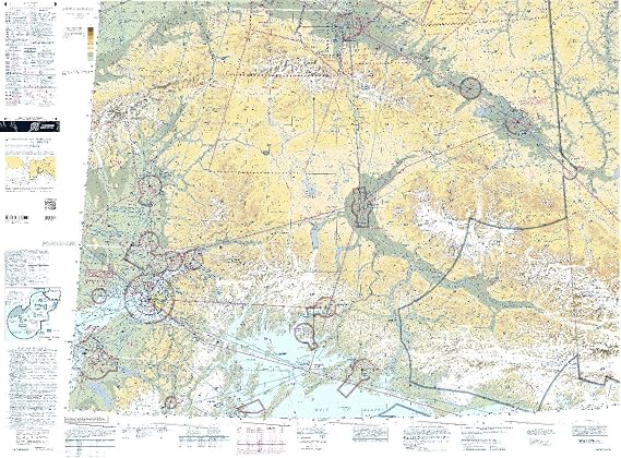 FAA Chart: VFR Sectional Anchorage SANC (Current Edition)