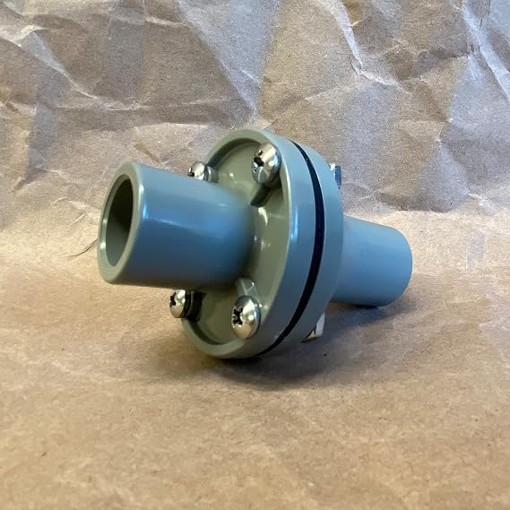 Guzzler 74 Style Flapper Check Valve with 1-in Smooth Ends