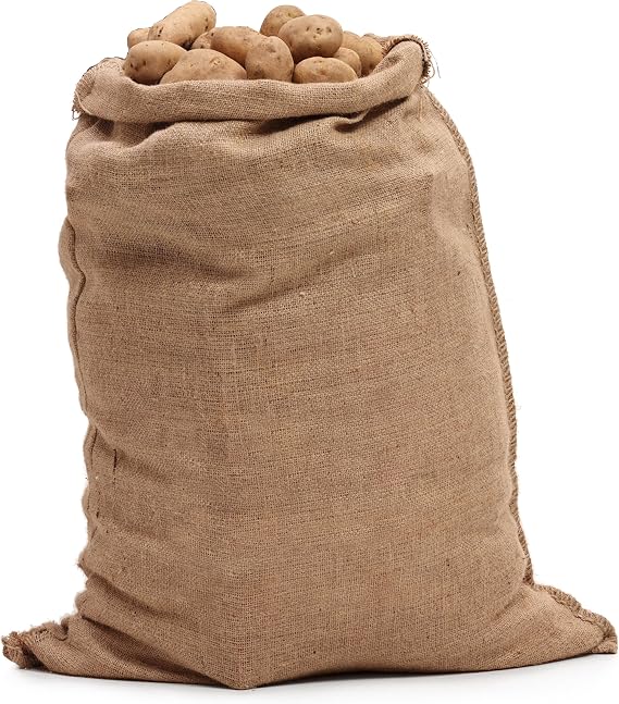 Sandbaggy Large Burlap Bags 18" x 30" - Burlap Bags for Planting/Gardening (Pack of 1)