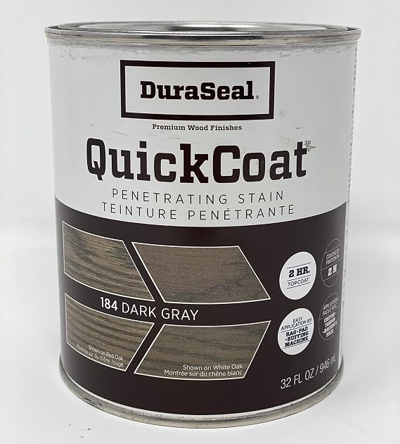 Dura Seal Quick Coat -Dark Grey 184- Quart