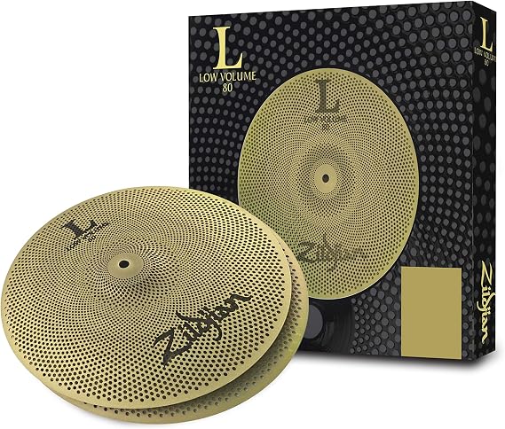 Avedis Zildjian Company 13 inch L80 Low Volume Hi-hat Cymbals