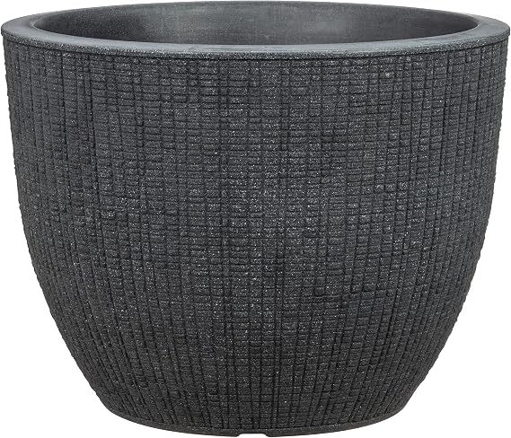 Scheurich Planter, Stony Black, 36.09