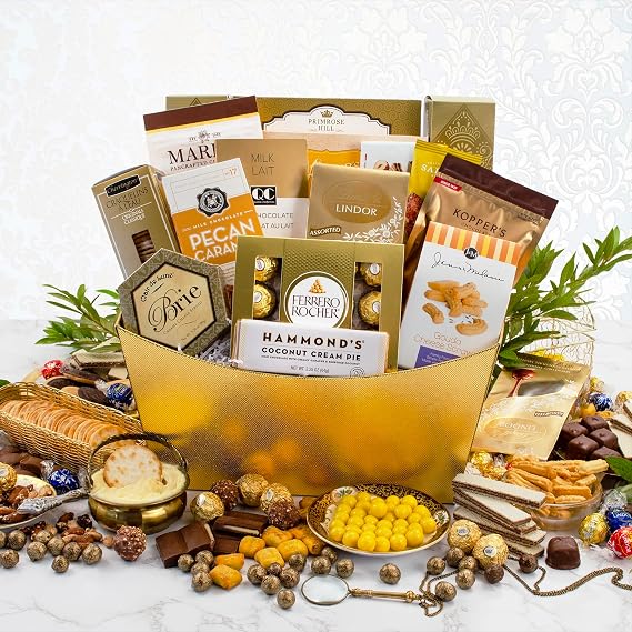 Capalbo's Gourmet Treasures Gift Basket in Gift-Ready Packaging