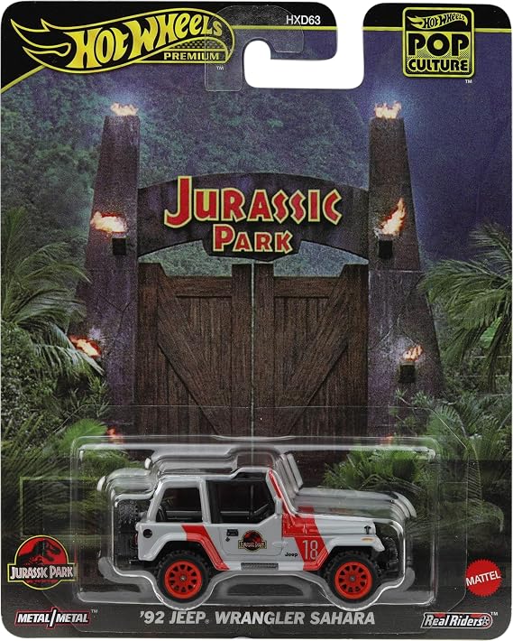Hot Wheels Premium Toy Car, Truck or Van, 1:64 Scale Die-Cast Replica from Popular Movie, TV Show or Video Game (Styles May Vary)