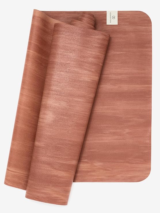 Yogamatters Eco Travel Yoga Mat 1mm | Lightweight, Foldable, Eco Friendly and Vegan | Non-Slip Exercise Mat for Yoga, Pilates, Gym and Fitness