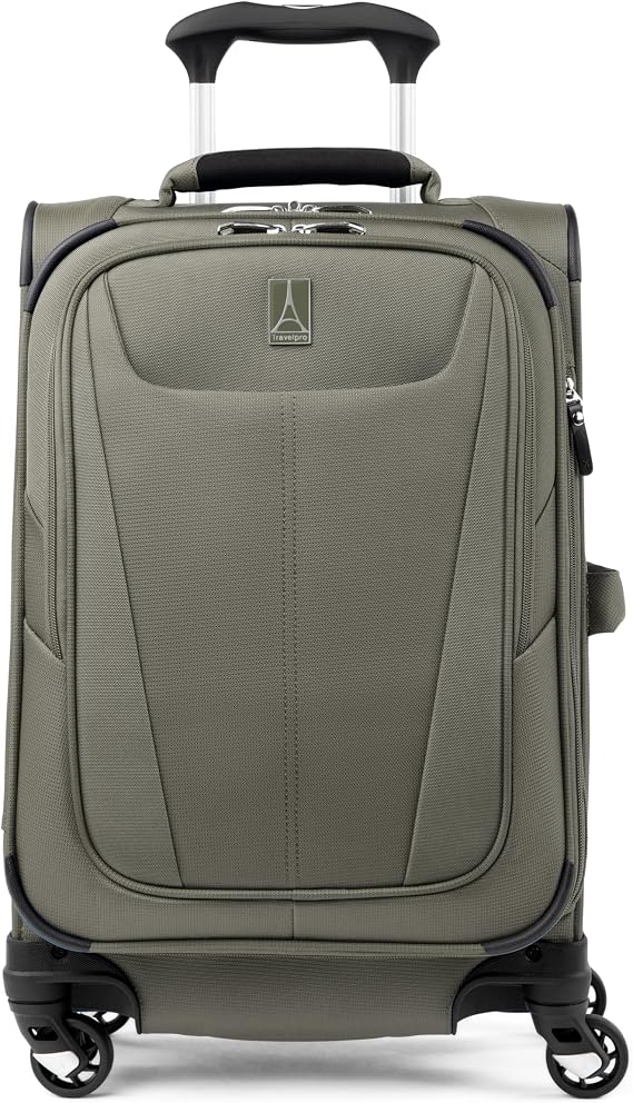 Travelpro Maxlite 5 Expandable Hand Luggage with 4 Wheels, Soft Under Seat Bag, Lightweight Suitcase, Soft Outer for Men and Women, 2 Piece Set