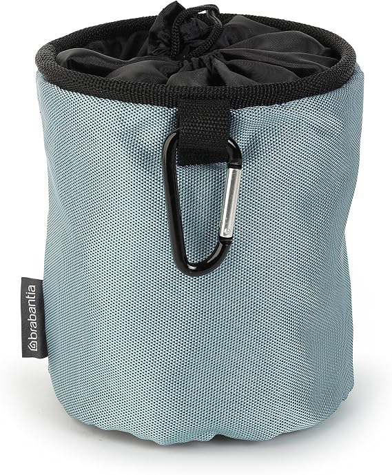 Brabantia Premium Clothes Peg Bag (Assorted Colours) Drawstring Closure, Hanging Snap Hook, Durable Material (Colour Selected at Random)