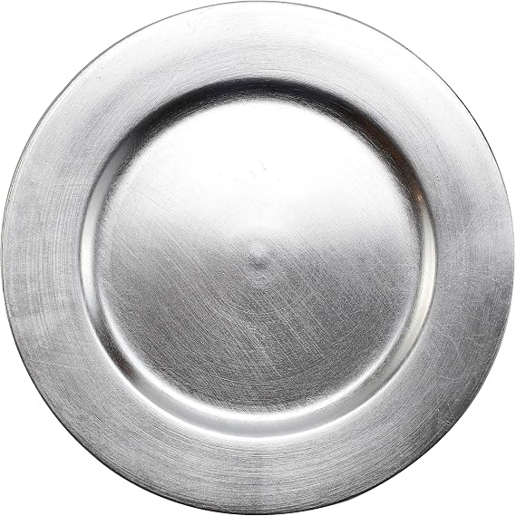 Ashland 6 Count Charger Set (Silver)